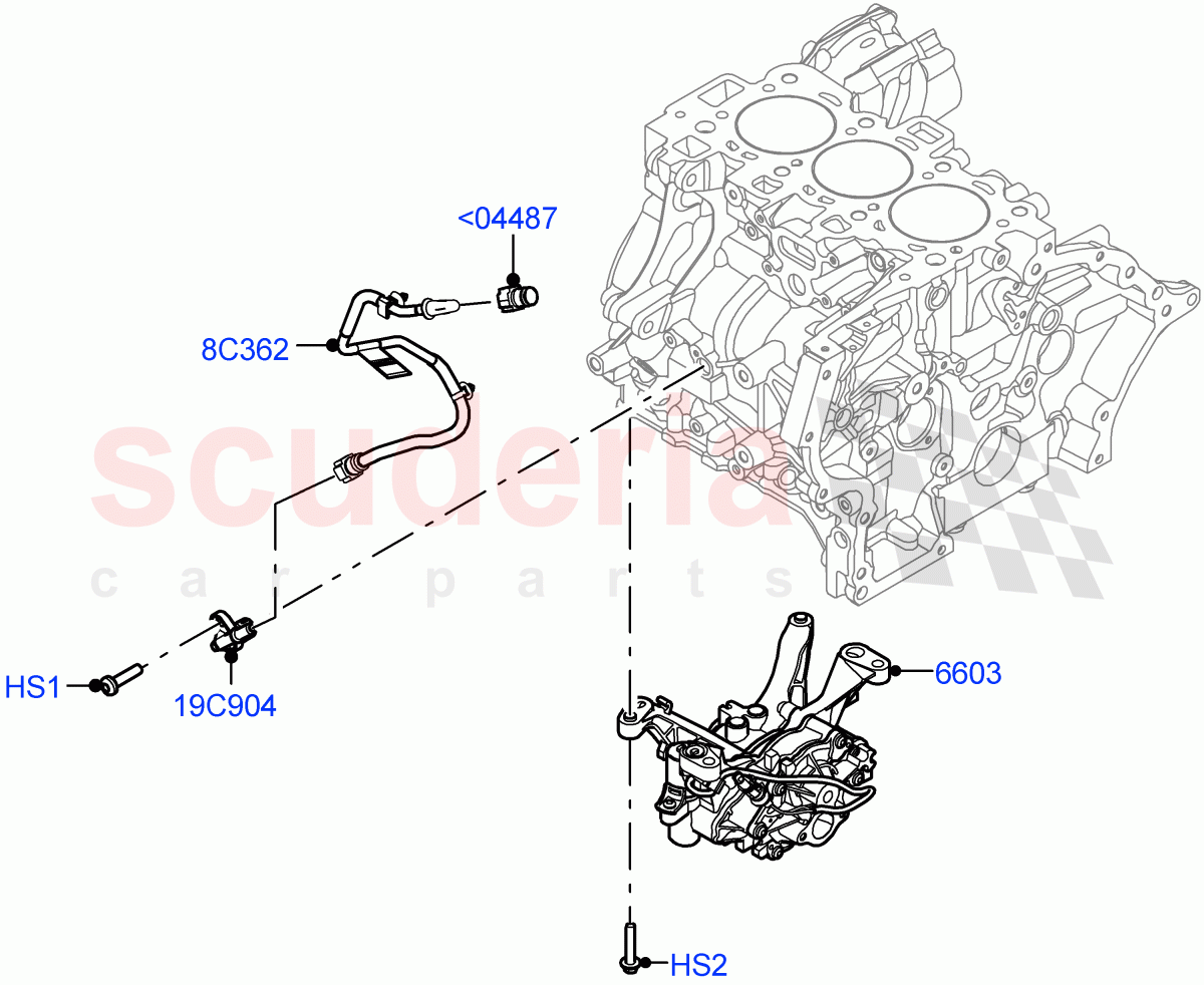 Vacuum Control And Air Injection(1.5L AJ20P3 Petrol High,Halewood (UK))((V)FROMMH000001) of Land Rover Land Rover Discovery Sport (2015+) [1.5 I3 Turbo Petrol AJ20P3]