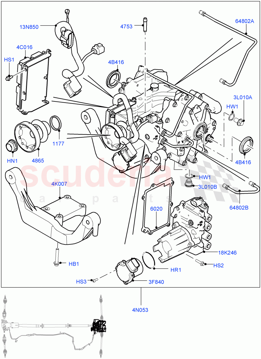 Rear Axle(Internal Components)(Itatiaia (Brazil),Dynamic Driveline)((V)FROMGT000001) of Land Rover Land Rover Range Rover Evoque (2012-2018) [2.0 Turbo Diesel]