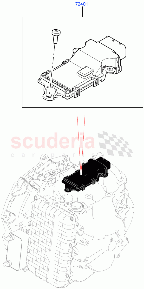 Transmission Modules And Sensors(9 Speed Auto Trans 9HP50,Changsu (China))((V)FROMKG006088) of Land Rover Land Rover Discovery Sport (2015+) [2.0 Turbo Petrol GTDI]
