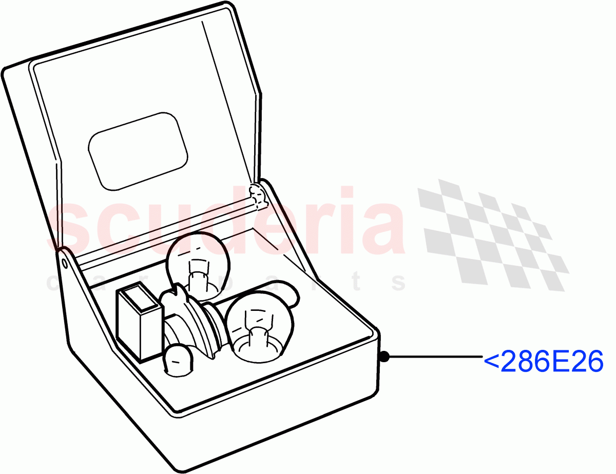 Bulb Kit(Accessory)(Halewood (UK),Itatiaia (Brazil)) of Land Rover Land Rover Discovery Sport (2015+) [2.0 Turbo Diesel]