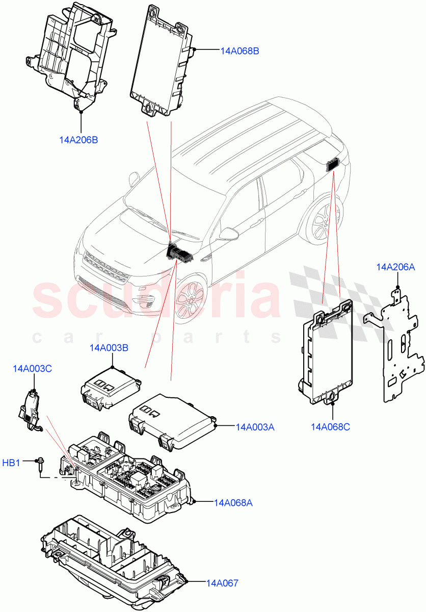 Fuses, Holders And Circuit Breakers(Changsu (China))((V)FROMKG446857) of Land Rover Land Rover Discovery Sport (2015+) [2.0 Turbo Petrol AJ200P]