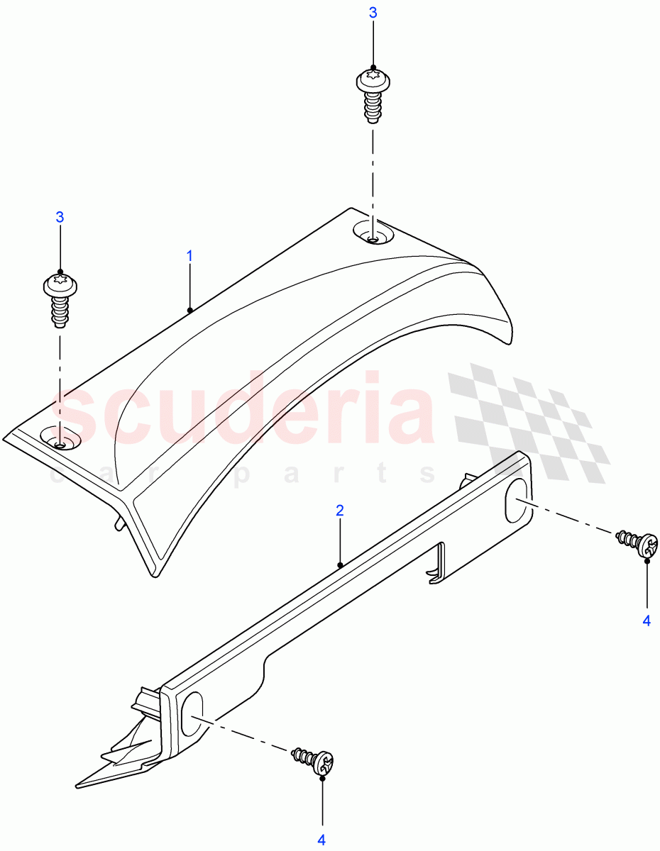 Cowl Instrument Binnacle((V)FROM7A000001) of Land Rover Land Rover Defender (2007-2016)