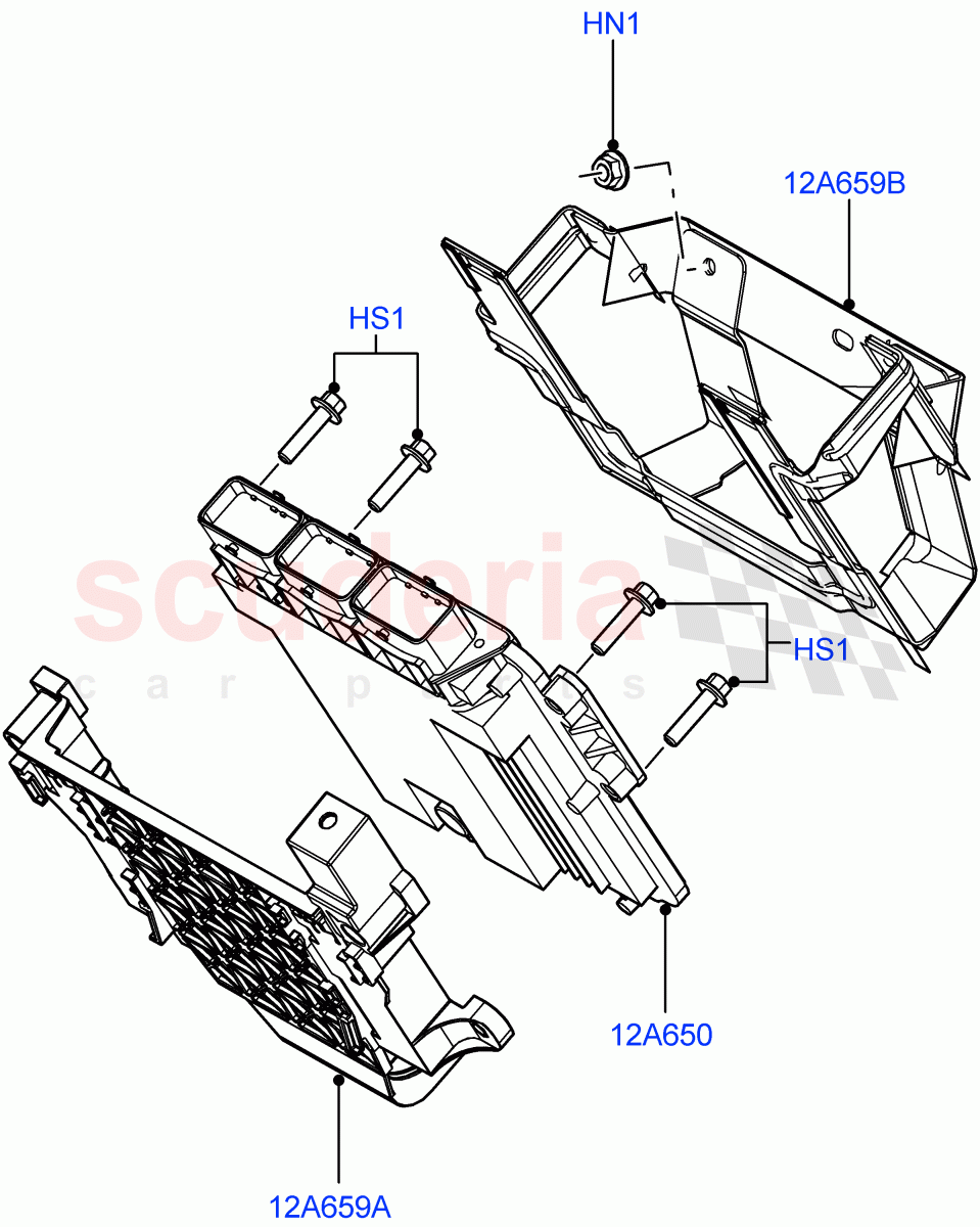 Engine Modules And Sensors(2.2L DOHC EFI TC DW12,2.2L CR DI 16V Diesel) of Land Rover Land Rover Range Rover Evoque (2012-2018) [2.2 Single Turbo Diesel]