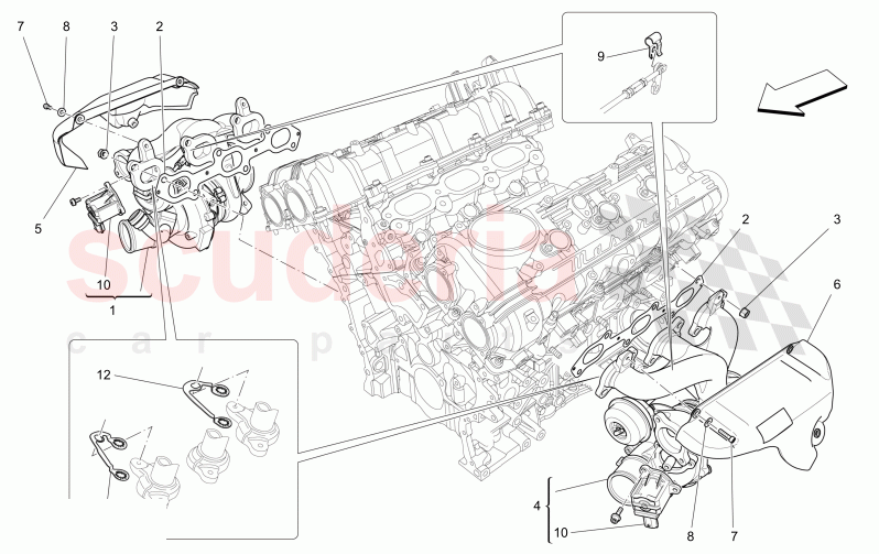 TURBOCHARGING SYSTEM: EQUIPMENTS of Maserati Maserati Levante Modena S Automatic 3.0 BT V6 4WD 430HP