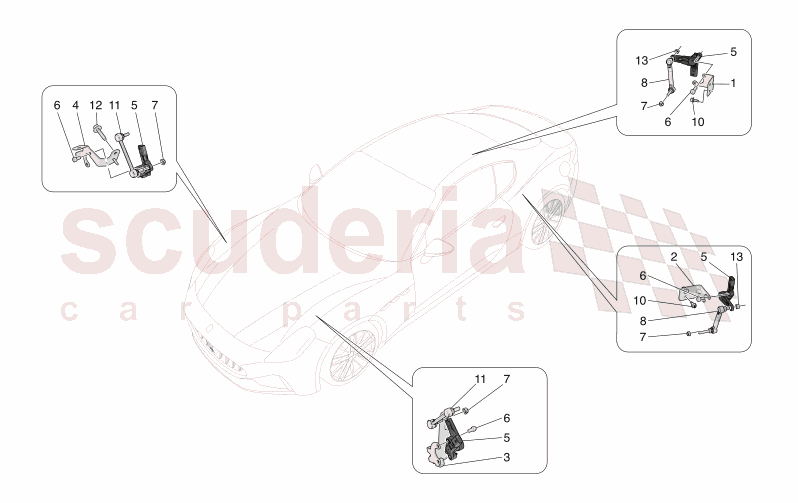 LIGHTING SYSTEM CONTROL of Maserati Maserati GranTurismo M189 FOLGORE  AUTOMATIC 4WD BEV 560 kW