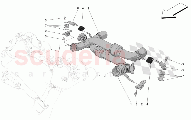SILENCERS of Maserati Maserati MC20 Icona Automatic 3.0 BT V6 2WD 630HP