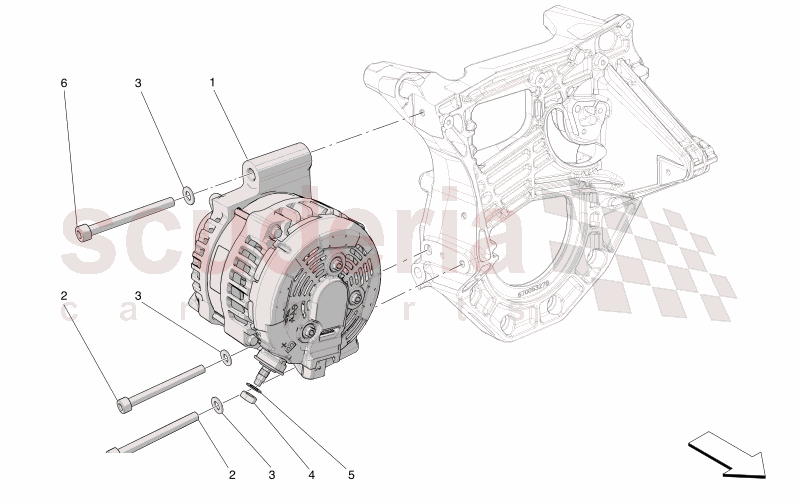 ENERGY GENERATION AND ACCUMULATION of Maserati Maserati GranCabrio M189    AUTOMATIC 4WD 3.0 BT V6 490 HP