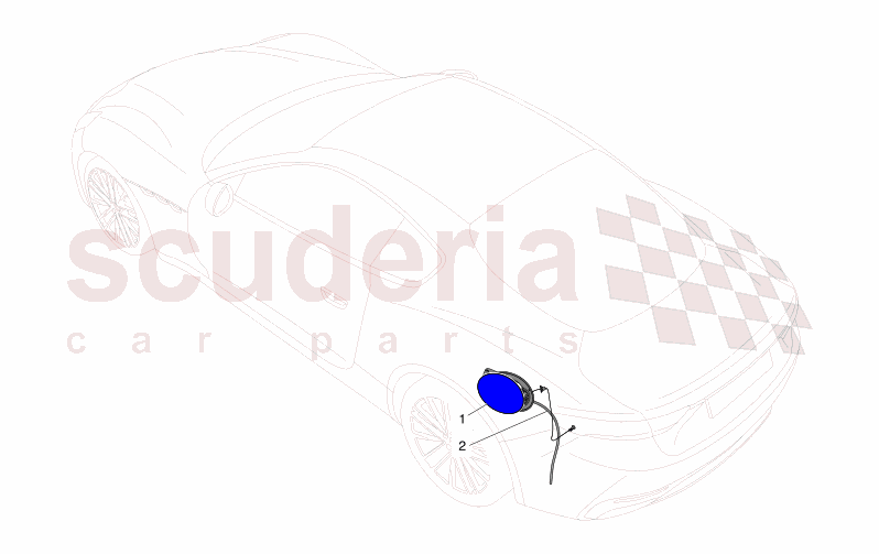 FUEL TANK DOOR AND CONTROLS of Maserati Maserati GranTurismo M189 TROFEO  AUTOMATIC 4WD 3.0 BT V6 550 HP