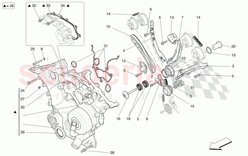 TIMING of Maserati Maserati Levante Modena S Automatic 3.0 BT V6 4WD 430HP