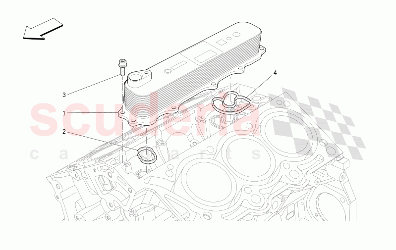 HEAT EXCHANGER of Maserati Maserati Levante Modena S Automatic 3.0 BT V6 4WD 430HP