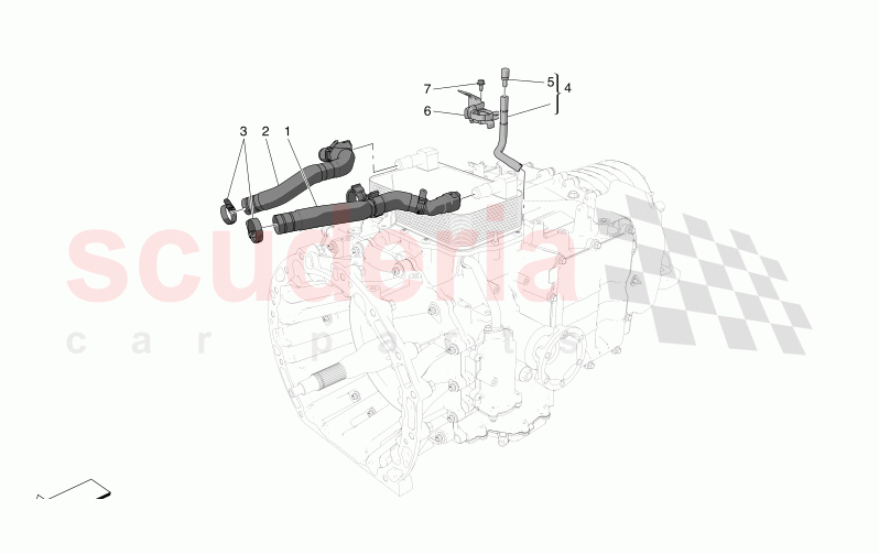 LUBRICATION AND GEARBOX OIL COOLING of Maserati Maserati MC20 Leggenda Automatic 3.0 BT V6 2WD 630HP