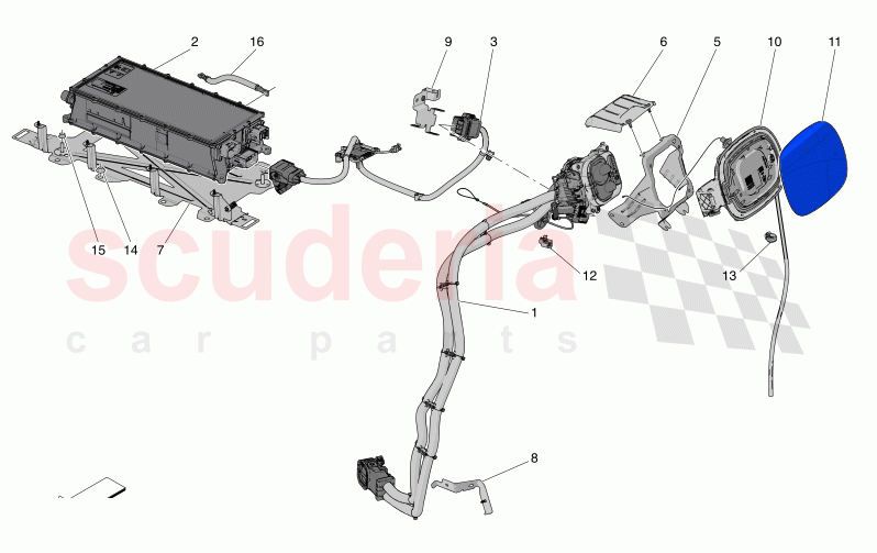 CHARGING SYSTEM of Maserati Maserati Grecale Folgore Automatic 4WD BEV 400 kW