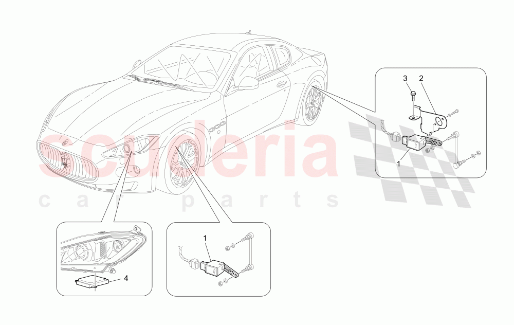 LIGHTING SYSTEM CONTROL of Maserati Maserati GranTurismo (2011-2012) S