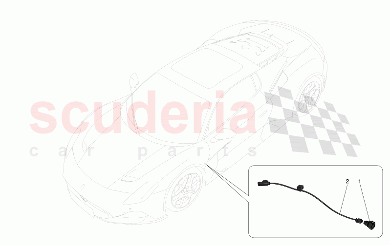 SIDE LIGHT CLUSTERS of Maserati Maserati MC20 GT2 Stradale  Automatic 3.0 BT V6 2WD 630HP - 640HP