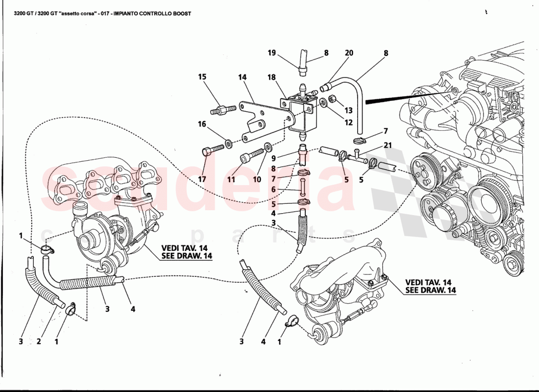 BOOTS CONTROL SYSTEM of Maserati Maserati 3200 GT / Assetto Corsa