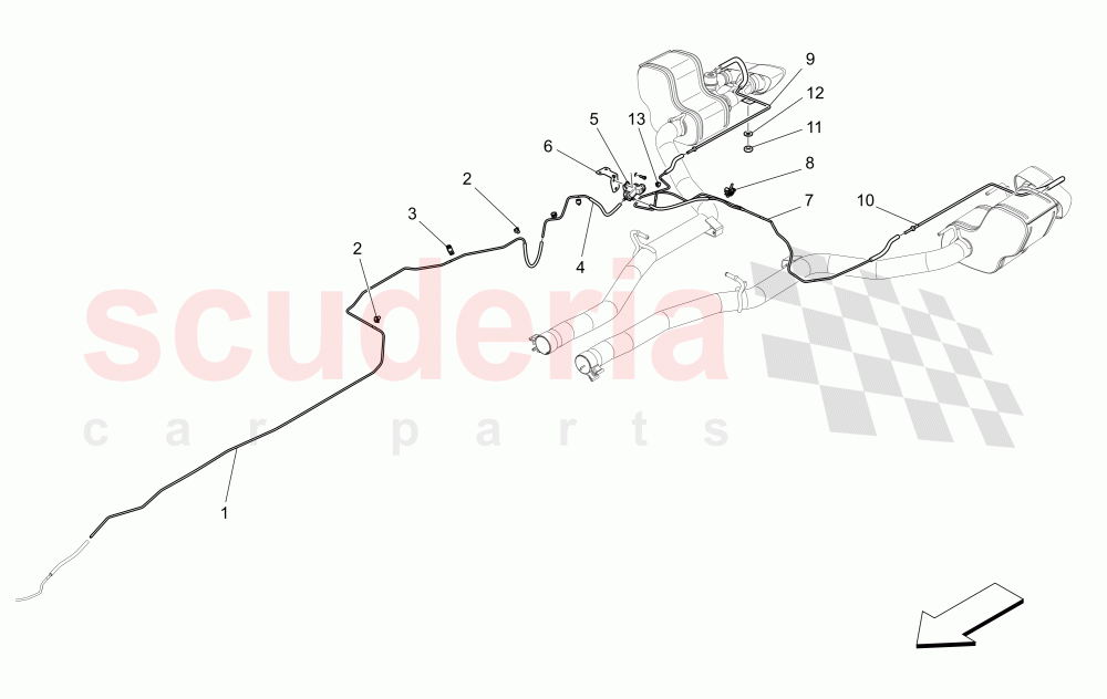 ADDITIONAL AIR SYSTEM of Maserati Maserati Ghibli (2017+)