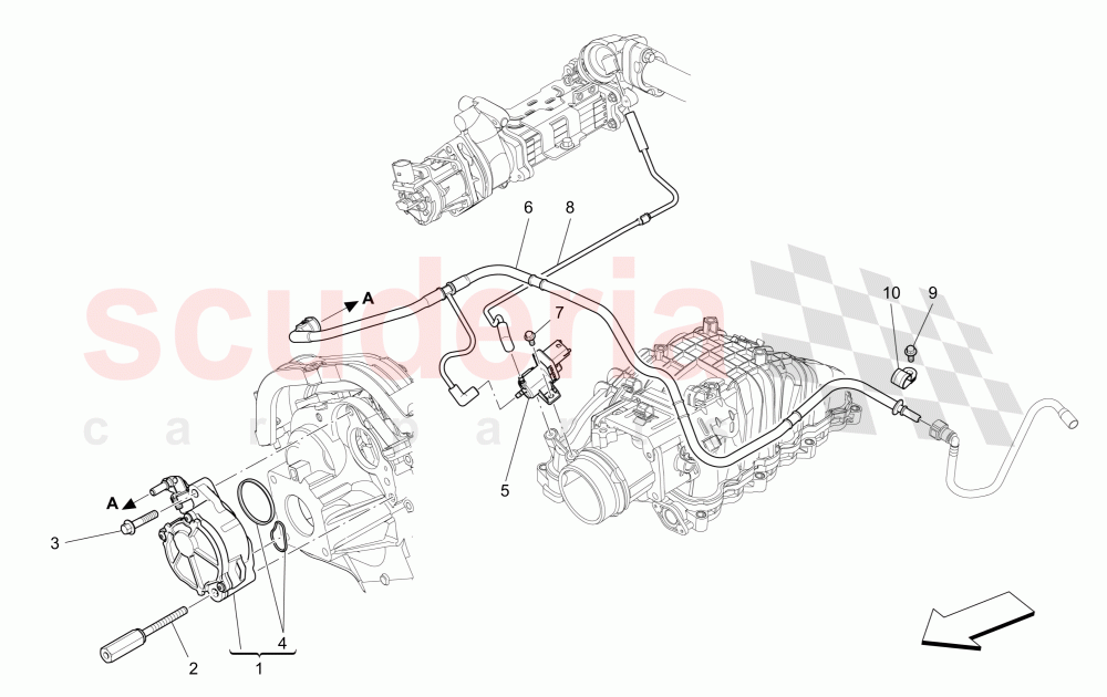 ADDITIONAL AIR SYSTEM of Maserati Maserati Ghibli (2014-2016) Diesel