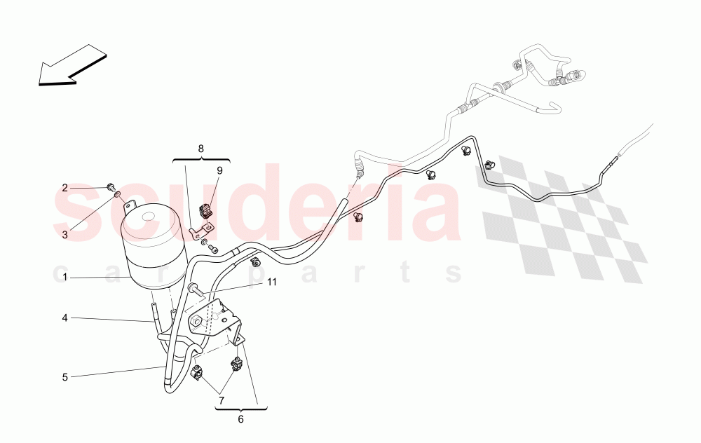 ADDITIONAL AIR SYSTEM of Maserati Maserati Levante (2017+)