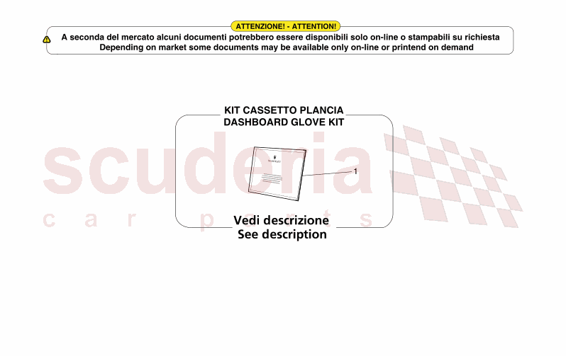 ON BOARD DOCUMENTATION of Maserati Maserati GranCabrio M189 FOLGORE  AUTOMATIC 4WD BEV 560 kW
