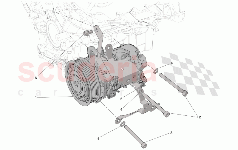 A/C UNIT: ENGINE COMPARTMENT DEVICES of Maserati Maserati MC20 GT2 Stradale  Automatic 3.0 BT V6 2WD 630HP - 640HP