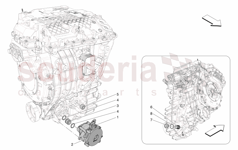 FRONT ELECTRIC AXLE - LUBRICATION of Maserati Maserati GranCabrio M189 FOLGORE  AUTOMATIC 4WD BEV 560 kW