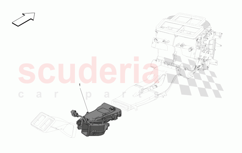 A/C UNIT: TUNNEL DEVICES of Maserati Maserati Grecale GT Automatic 2.0 T4 4WD 250HP MHEV