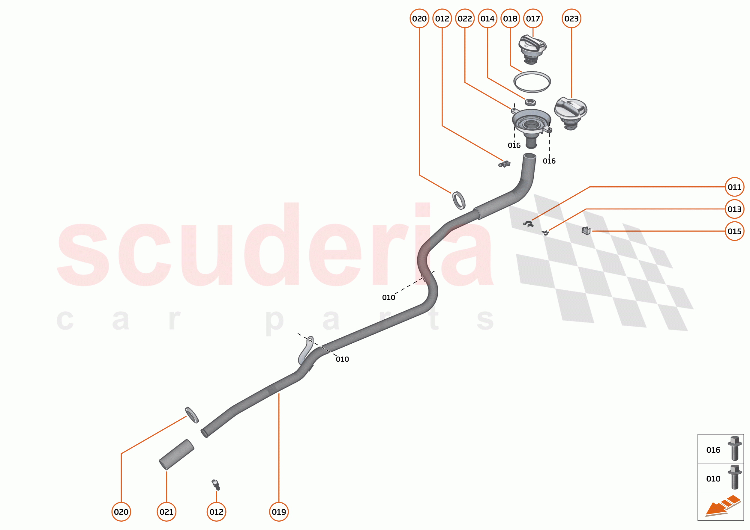 24 - LUBRICATION SYSTEM OFF - ENGINE - 24.3 - ENGINE OIL FILL SYSTEM of McLaren McLaren GT