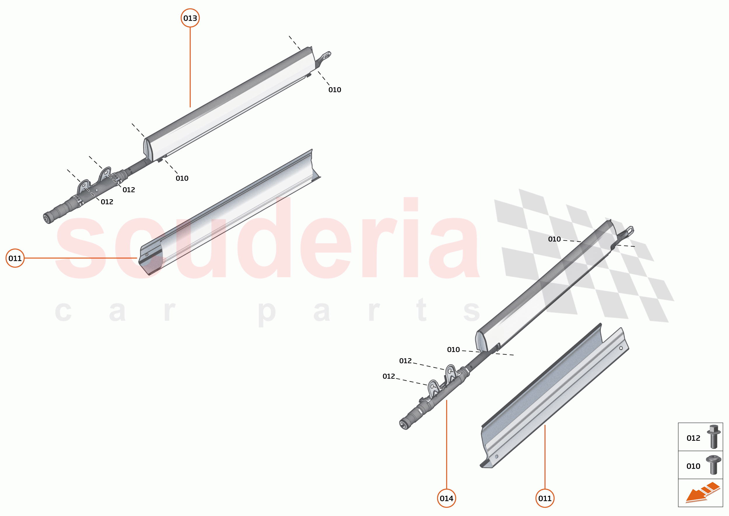 42 - INTERIOR RESTRAINTS - 42.1 - AIRBAG-HEAD AIRBAG of McLaren McLaren GT