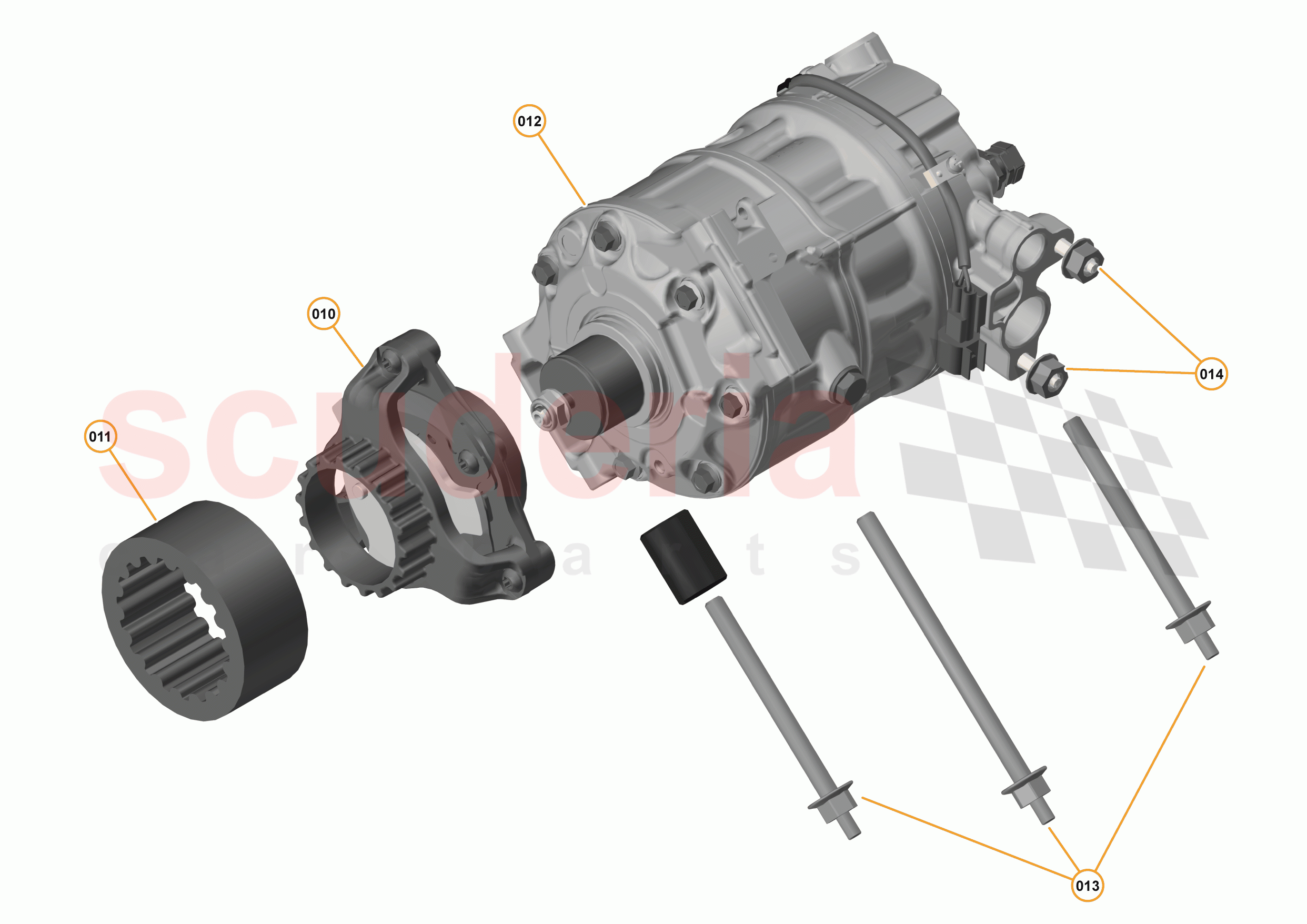 36 - ENGINE ANCILLIARIES - 36.3 - HVAC COMPRESSOR of McLaren McLaren 540C Coupe
