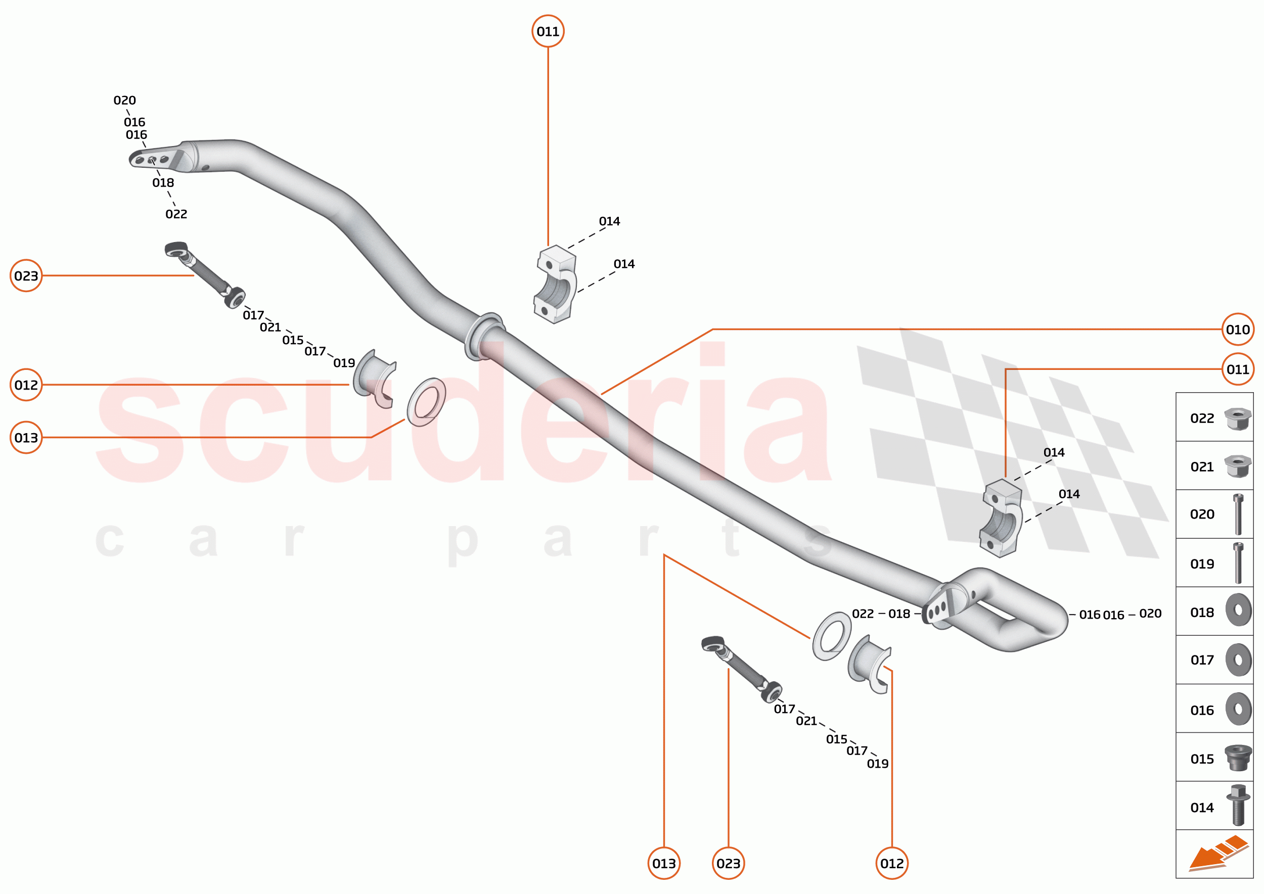17 - SUSPENSION - 17.8 - ROAD SPRINGS REAR of McLaren McLaren Senna GTR
