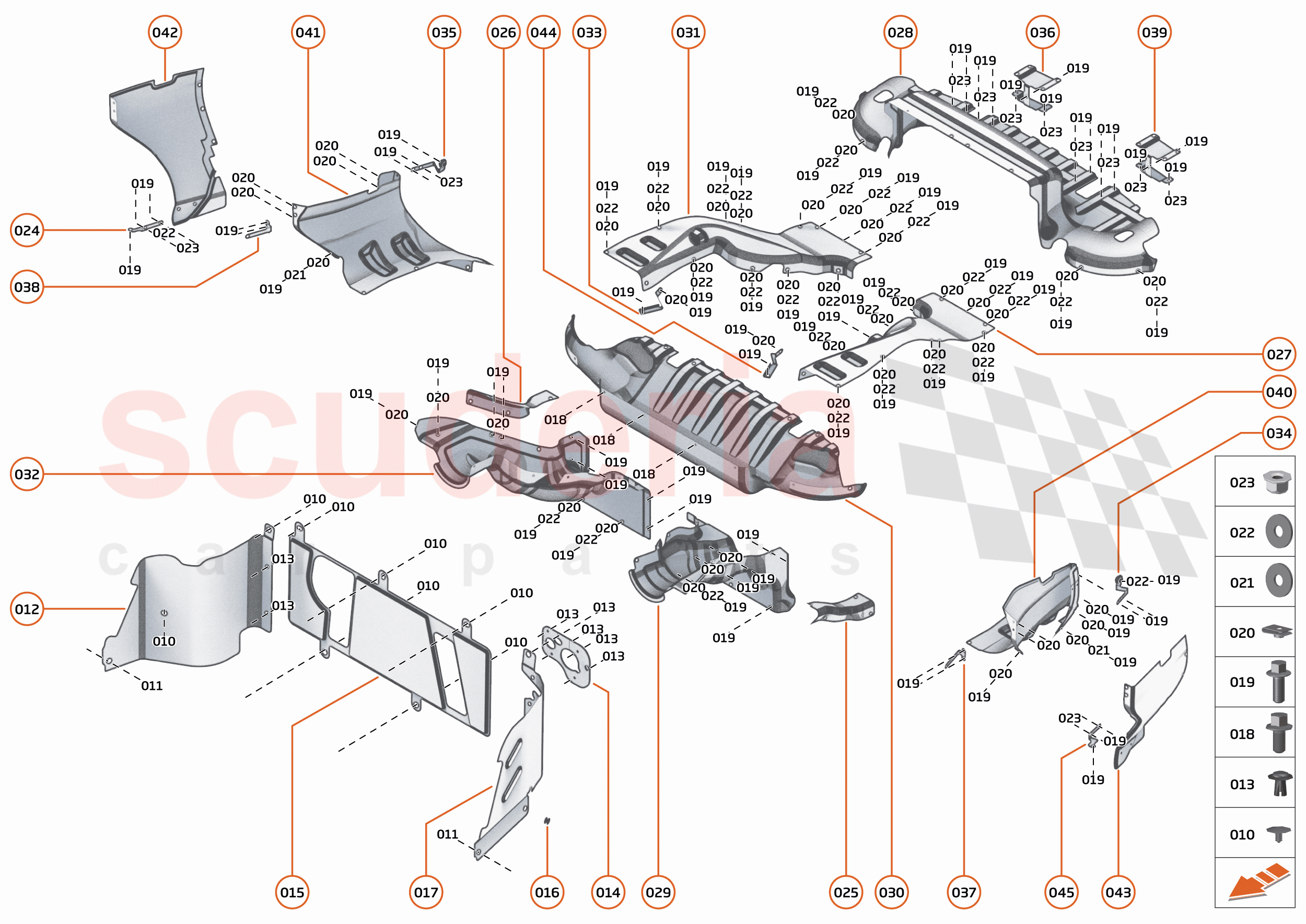 26 - NVH - HEAT INSULATION - 26.2 - INSULATION - VEHICLE MOUNTED of McLaren McLaren GT