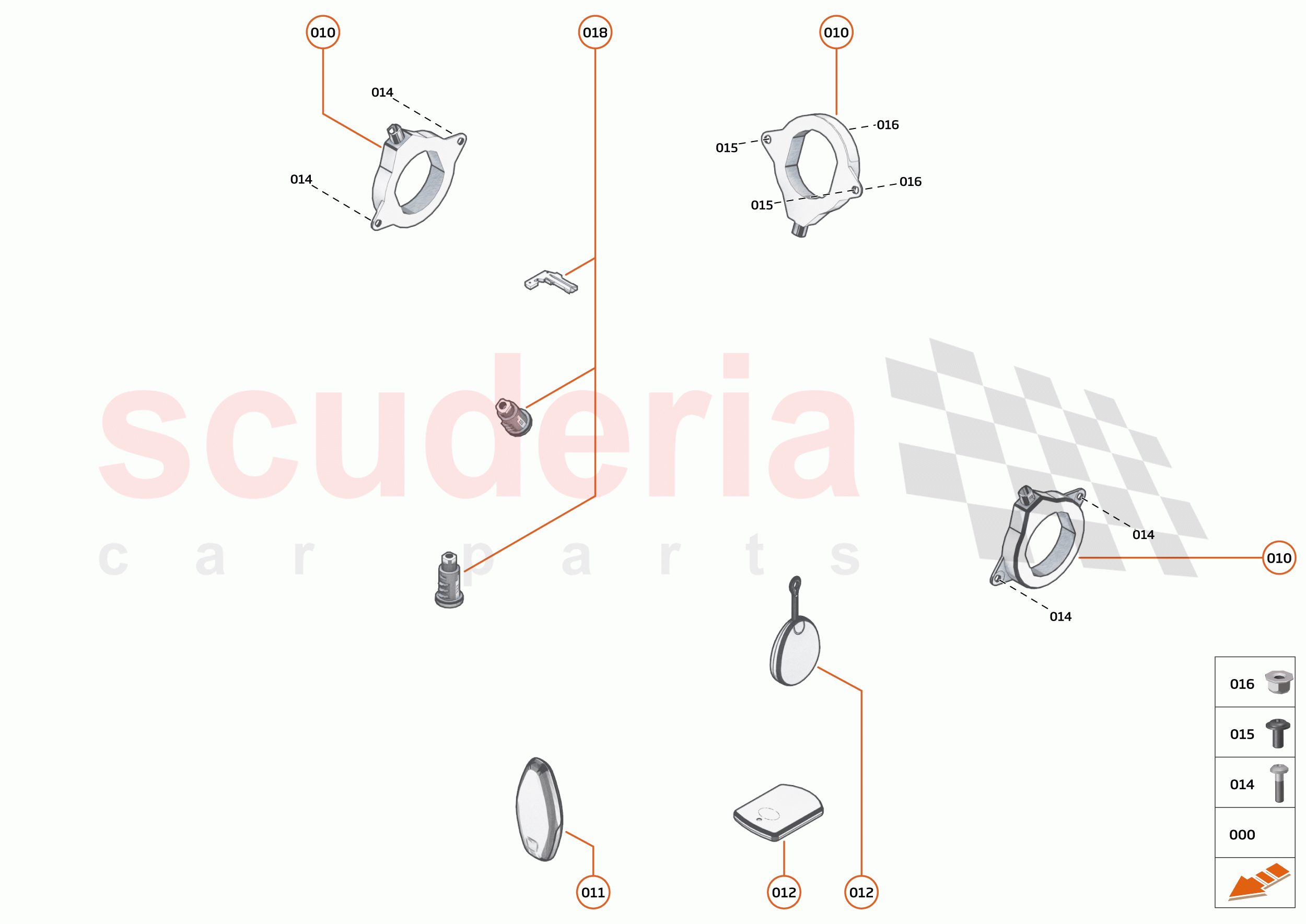 43 - ELECTRICAL SYSTEMS - 43.6 - KEYS AND PASSIVE ENTRY SYSTEM of McLaren McLaren 720S Spider