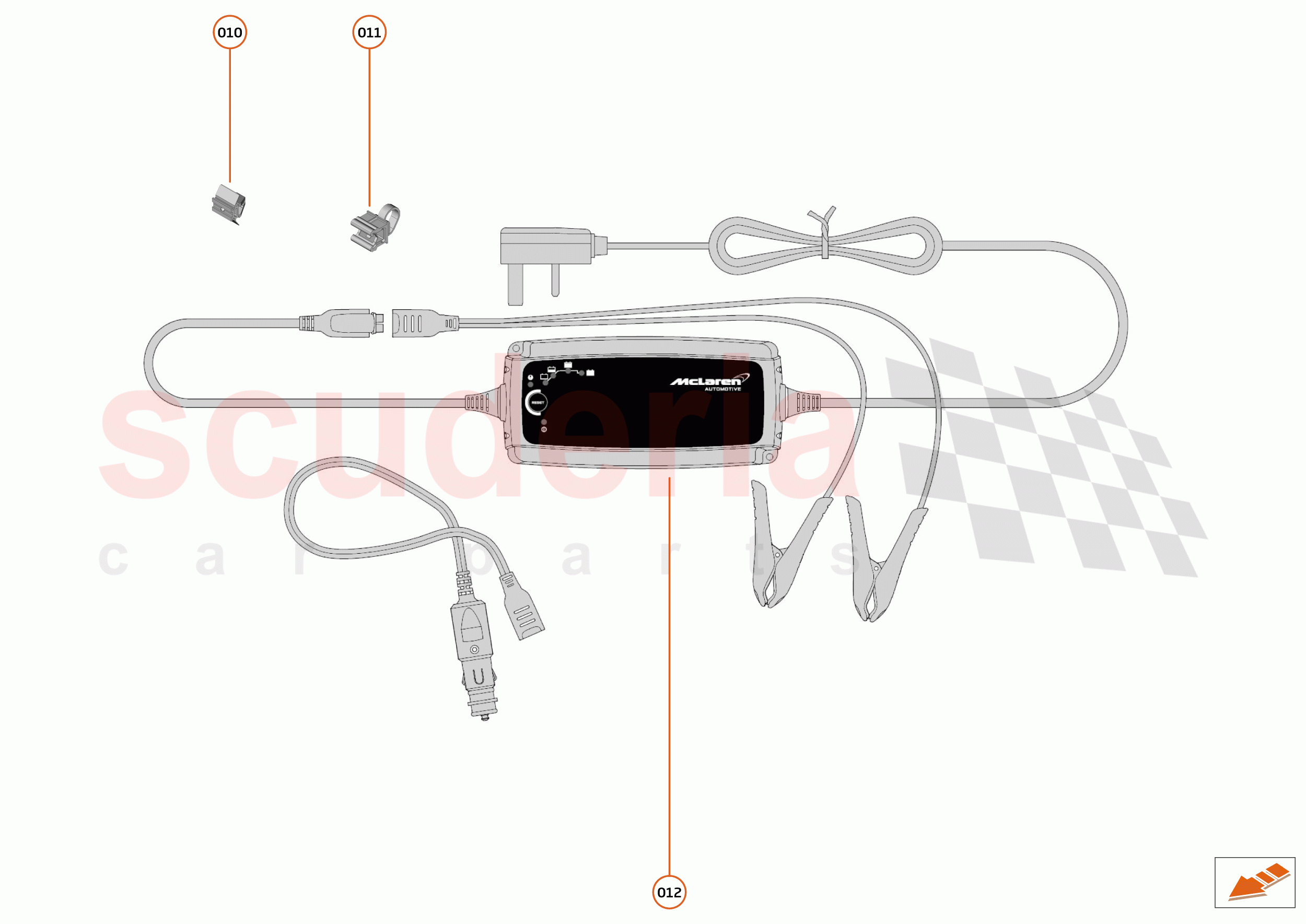 48 - ACCESSORIES - ELECTRICAL - 48.1 - ACCESSORIES - ELECTRICAL of McLaren McLaren 765LT Spider