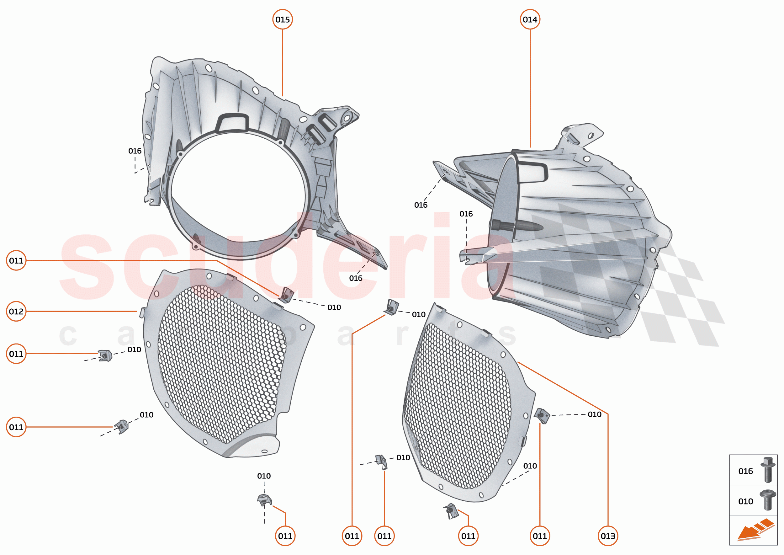 12 - DUCTS, VENTS AND FLOORS - 12.3 - REAR DUCTS AND VENTS of McLaren McLaren 620R