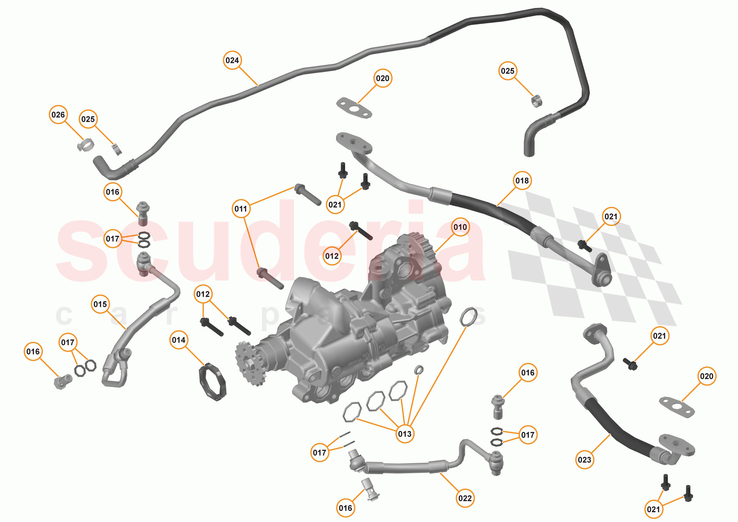 36 - ENGINE OIL SYSTEM - 36.4 - ENGINE OIL PUMP & CIRCUIT of McLaren McLaren 720S Coupe