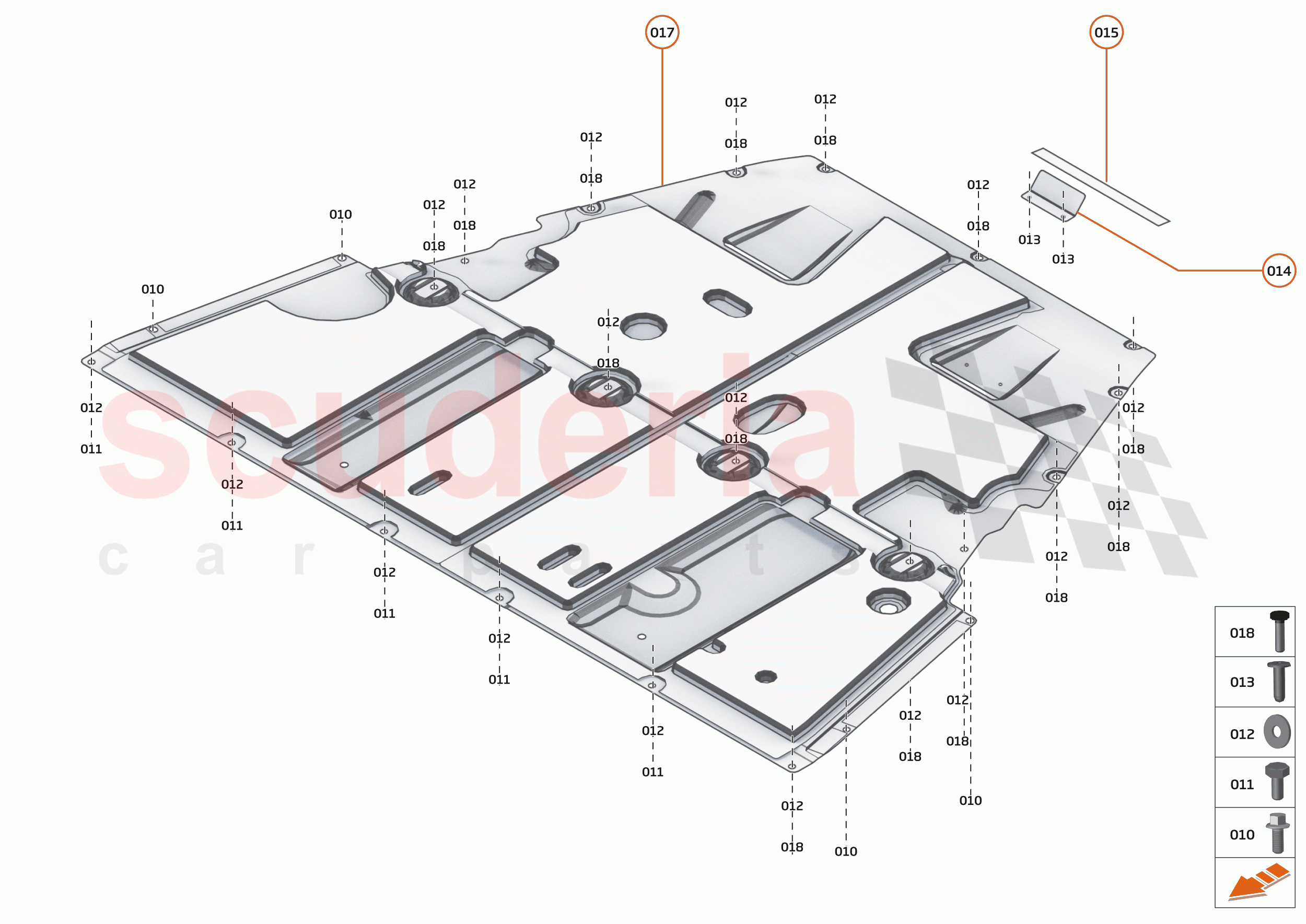 4 - FLOORS - 4.2 - REAR STRUCTURAL FLOORS of McLaren McLaren Senna GTR