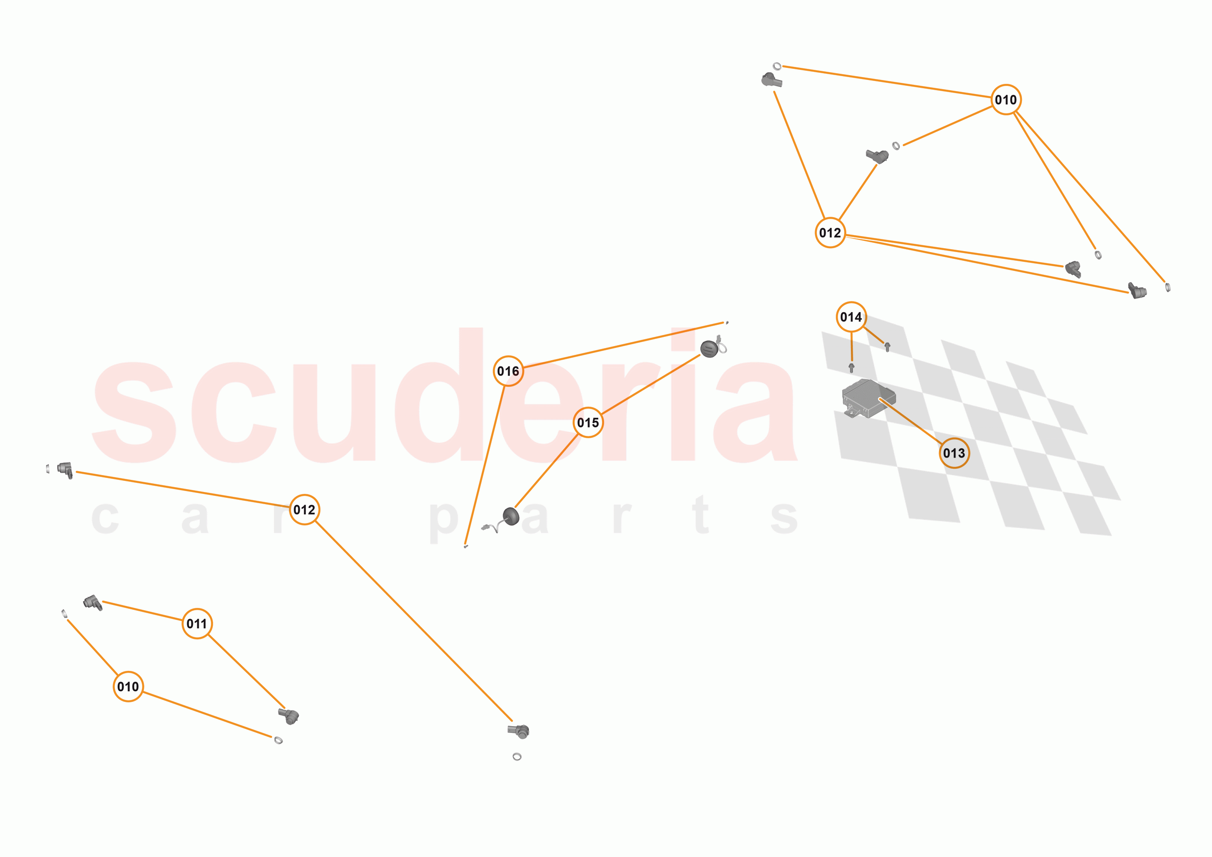 44 - ELECTRICAL SYSTEMS - 44.10 - PARKING ASSISTANCE SYSTEM of McLaren McLaren 540C Coupe