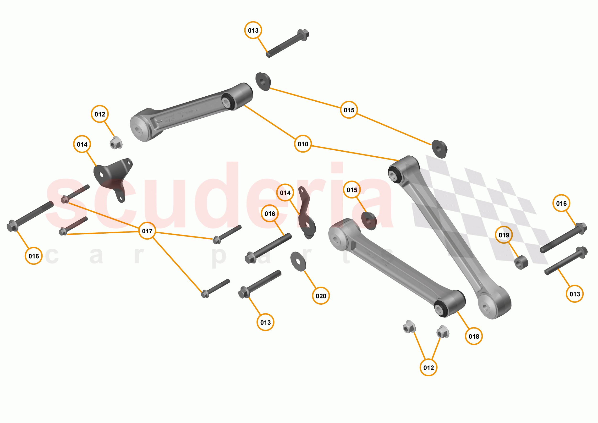 39 - ENGINE MOUNTING - 39.1 - ENGINE MOUNTING SYSTEM of McLaren McLaren 720S Coupe