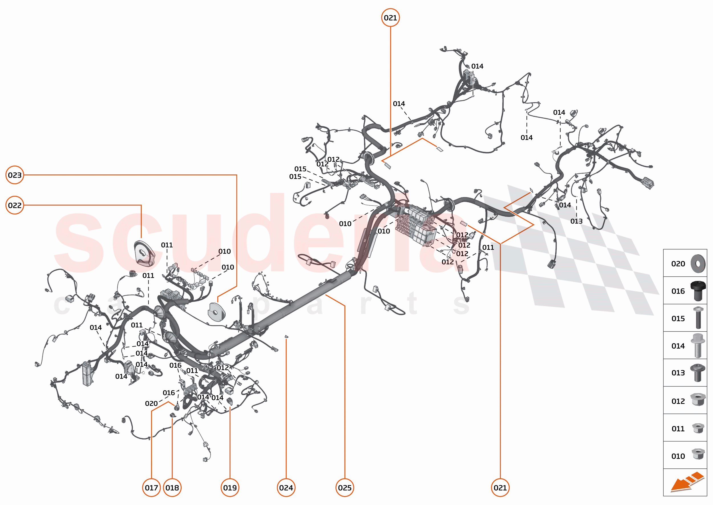 42 - WIRING HARNESS - 42.2 - BODY WIRING HARNESS of McLaren McLaren 720S Spider