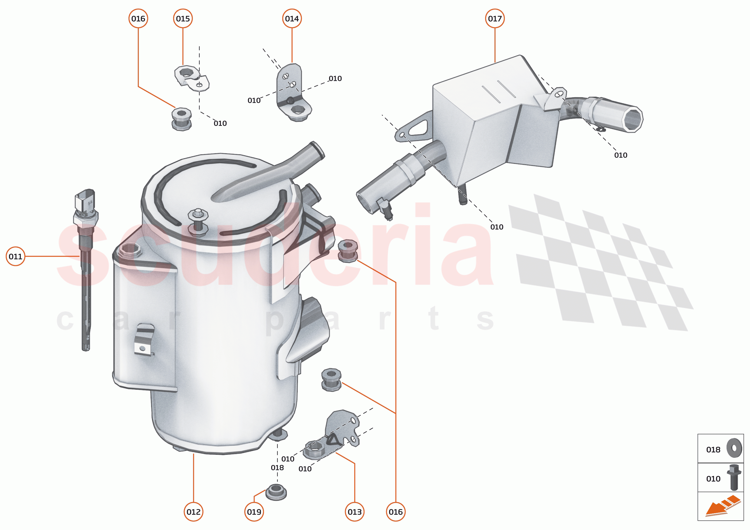 24 - LUBRICATION SYSTEM OFF - ENGINE - 24.1 - ENGINE OIL TANK of McLaren McLaren Senna