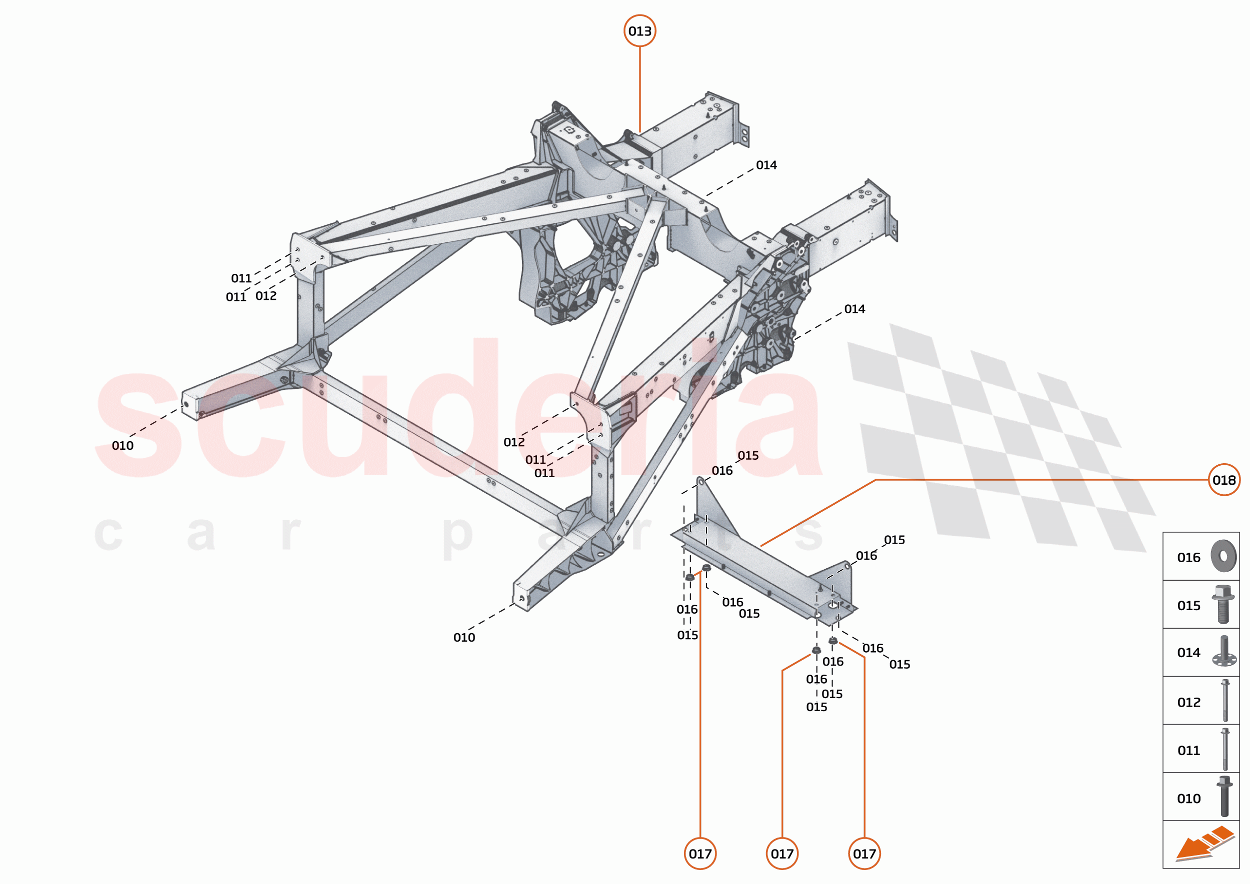 3 - REAR STRUCTURES - 3.1 - REAR FRAME of McLaren McLaren Speedtail
