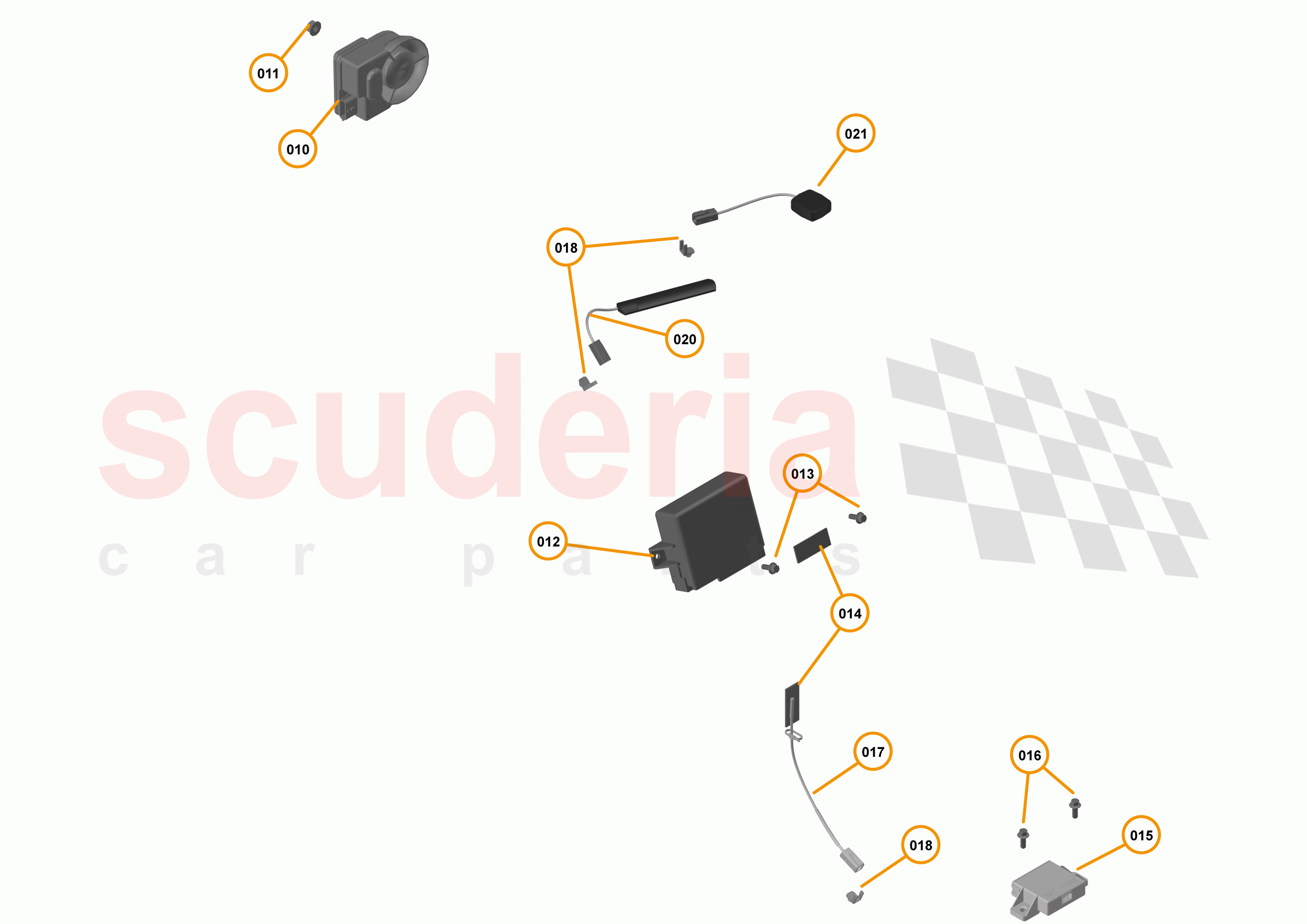 46 - ELECTRICAL SYSTEMS - 46.4 - ALARM SYSTEM of McLaren McLaren 720S Coupe