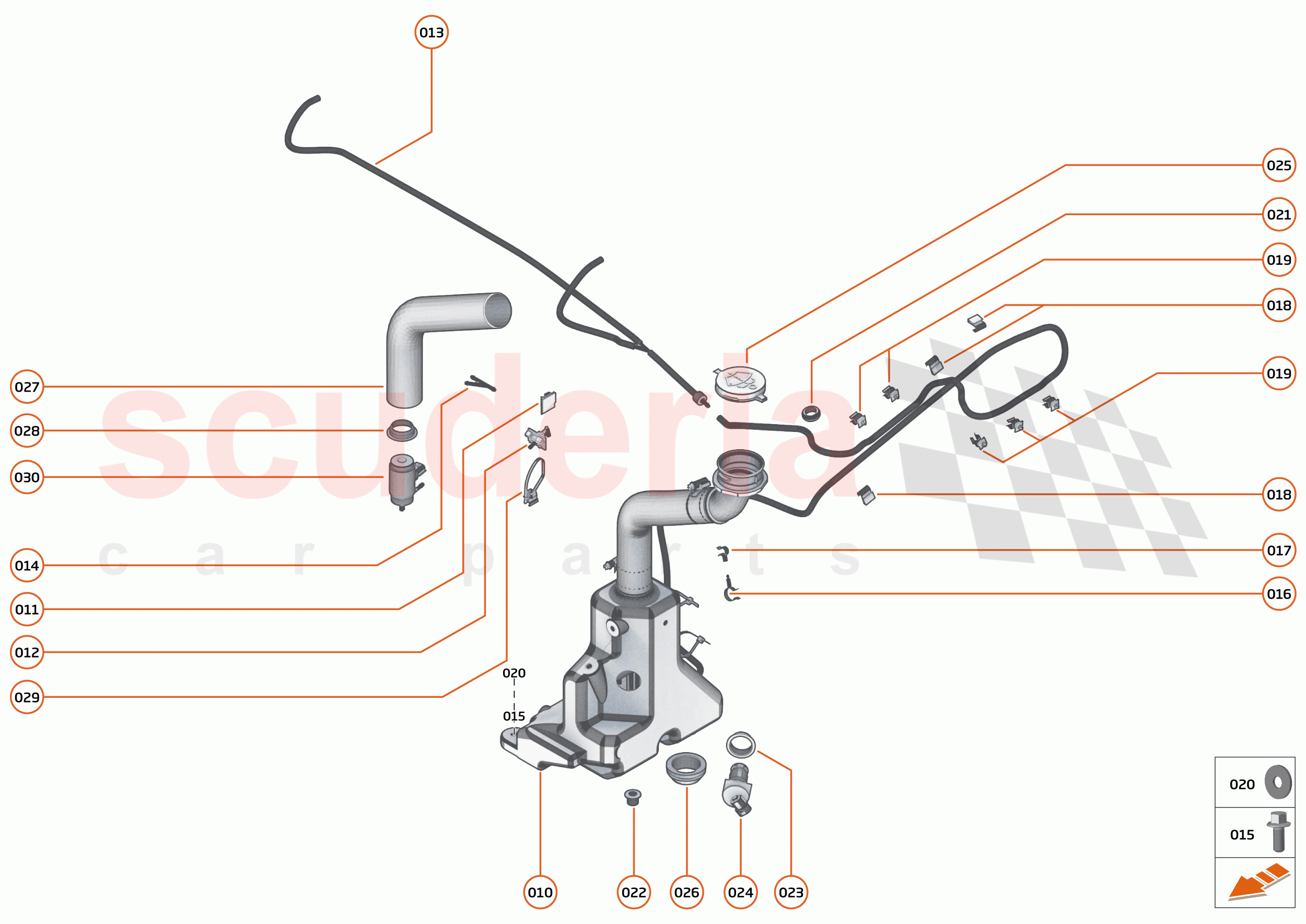 14 - WIPERS & WASHER SYSTEM - 14.1 - WASHER SYSTEM of McLaren McLaren GT