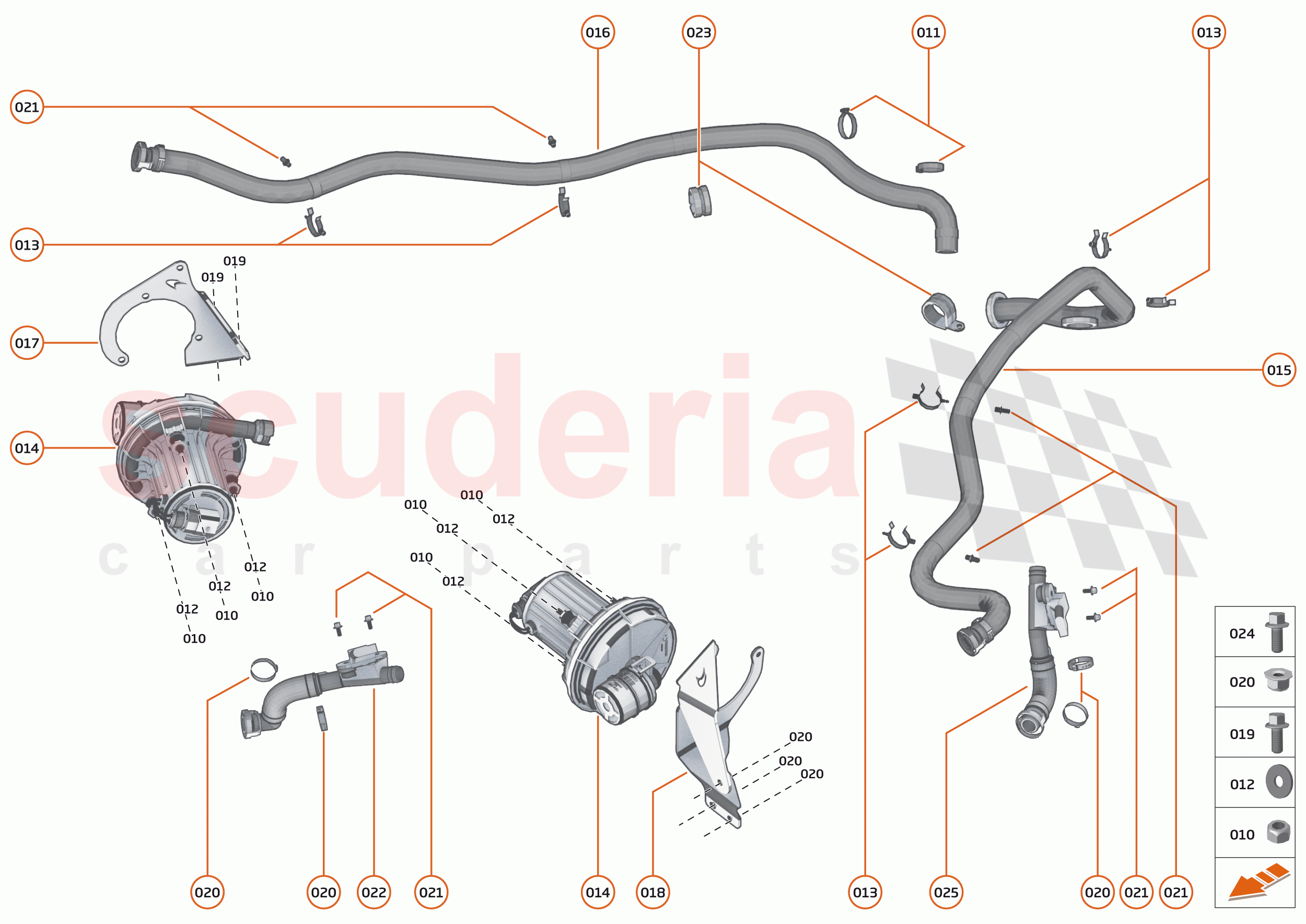 28 - EMISSIONS SYSTEM - 28.1 - SECONDARY AIR INJECTION SYSTEM of McLaren McLaren Senna