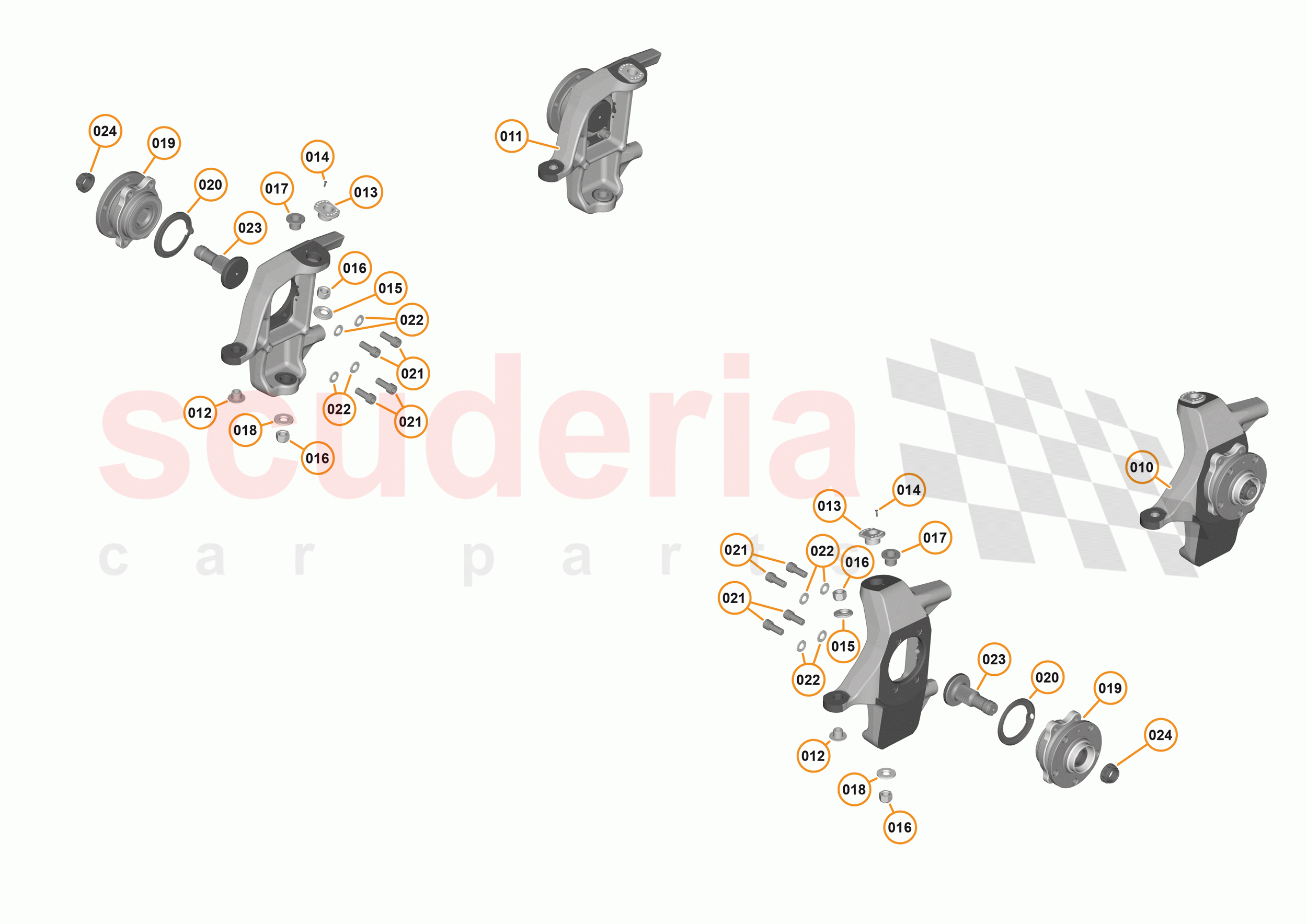 16 - SUSPENSION - FRONT - 16.2 - UPRIGHTS FRONT of McLaren McLaren 570GT