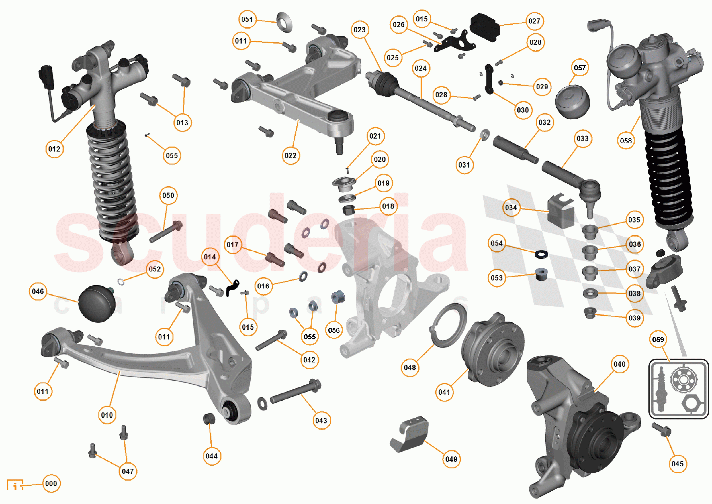 7 - B2 - REAR SUSPENSION - 7.1 - 01 - REAR SUSPENSION LH of McLaren McLaren 650S Coupe