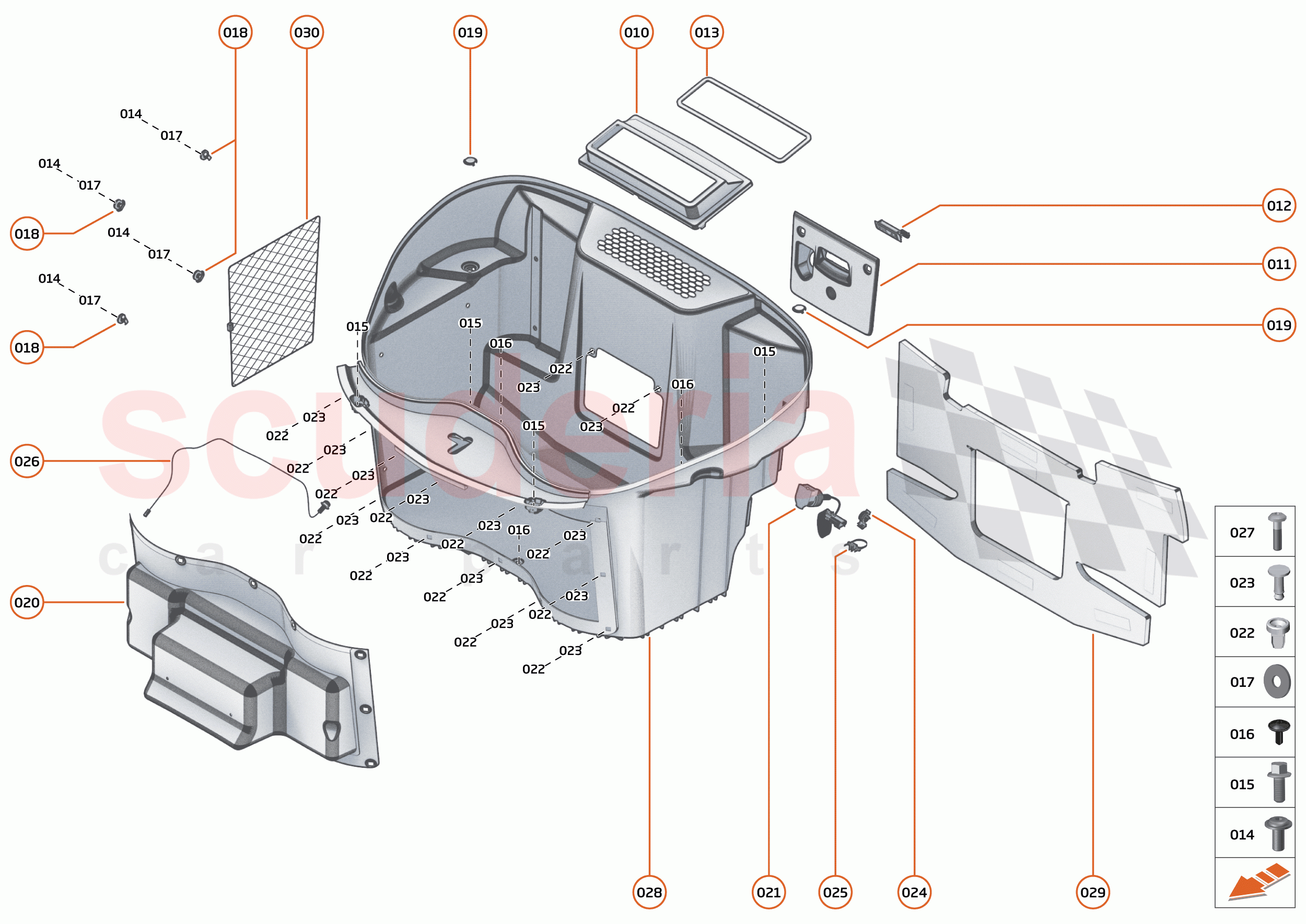 11 - EXTERIOR ORNAMENTATION - 11.6 - LUGGAGE of McLaren McLaren GT