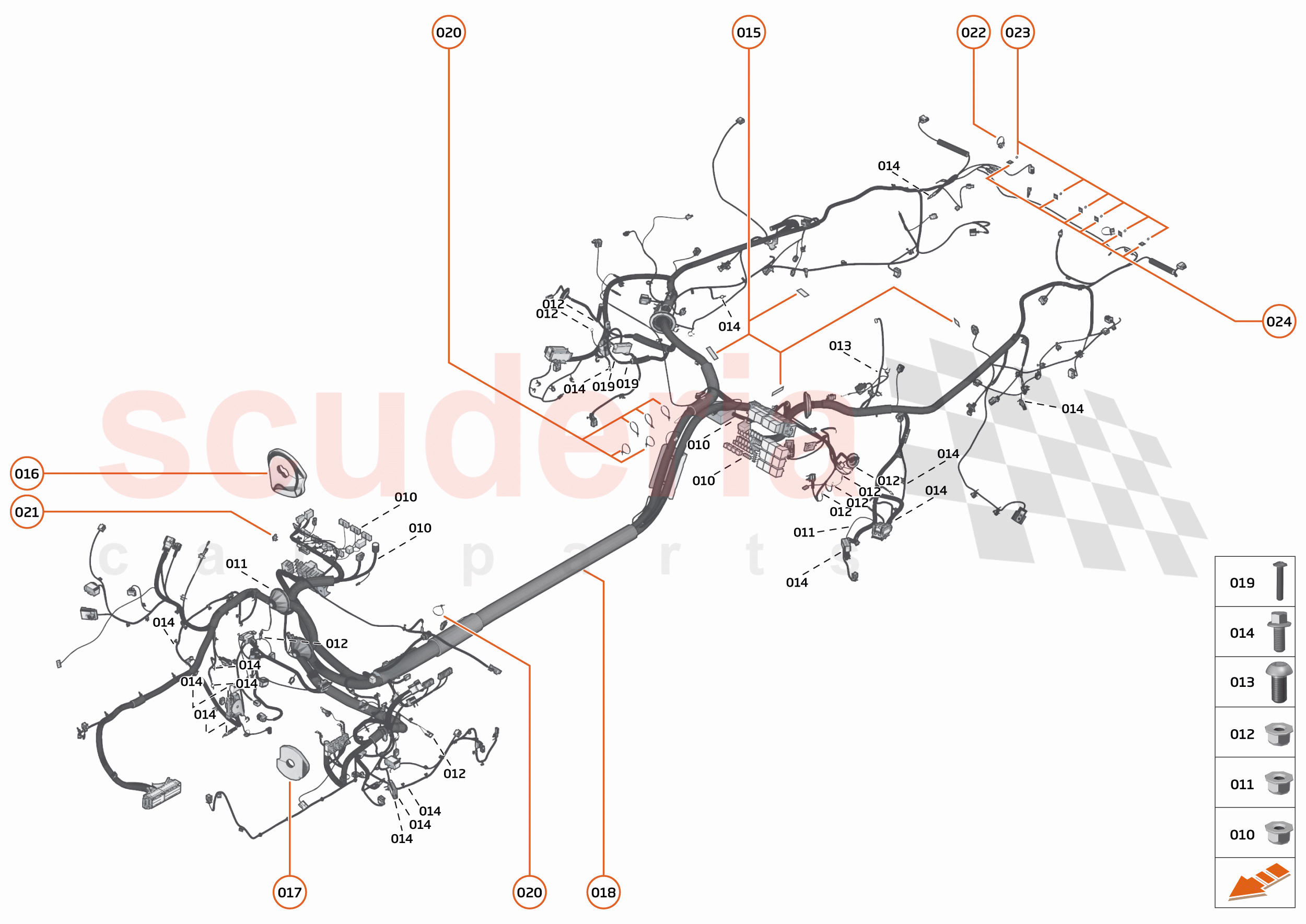 37 - WIRING HARNESS - 37.2 - BODY WIRING HARNESS of McLaren McLaren Senna GTR