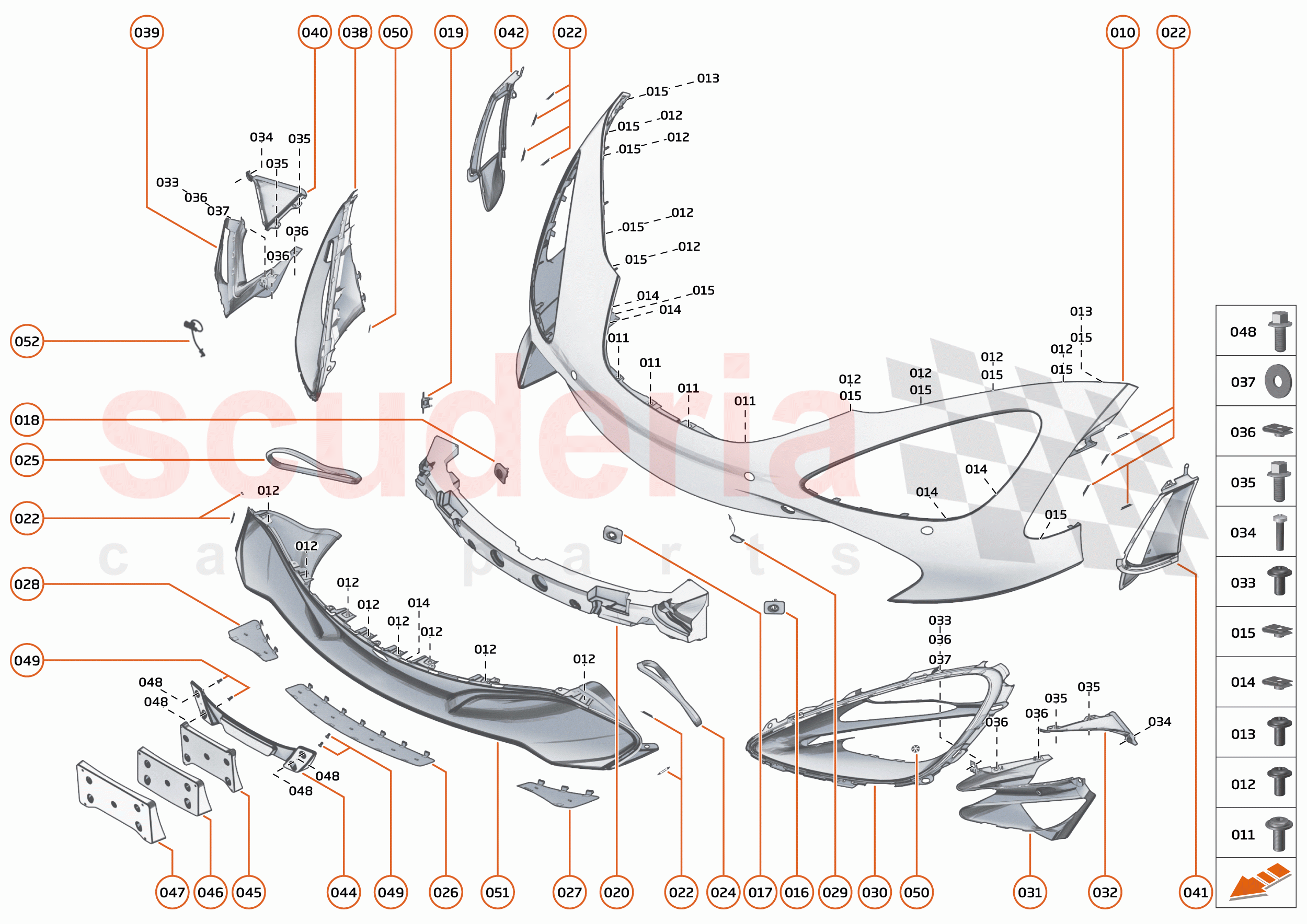 10 - EXTERIOR ORNAMENTATION - 10.1 - FRONT BUMPER of McLaren McLaren 720S Spider
