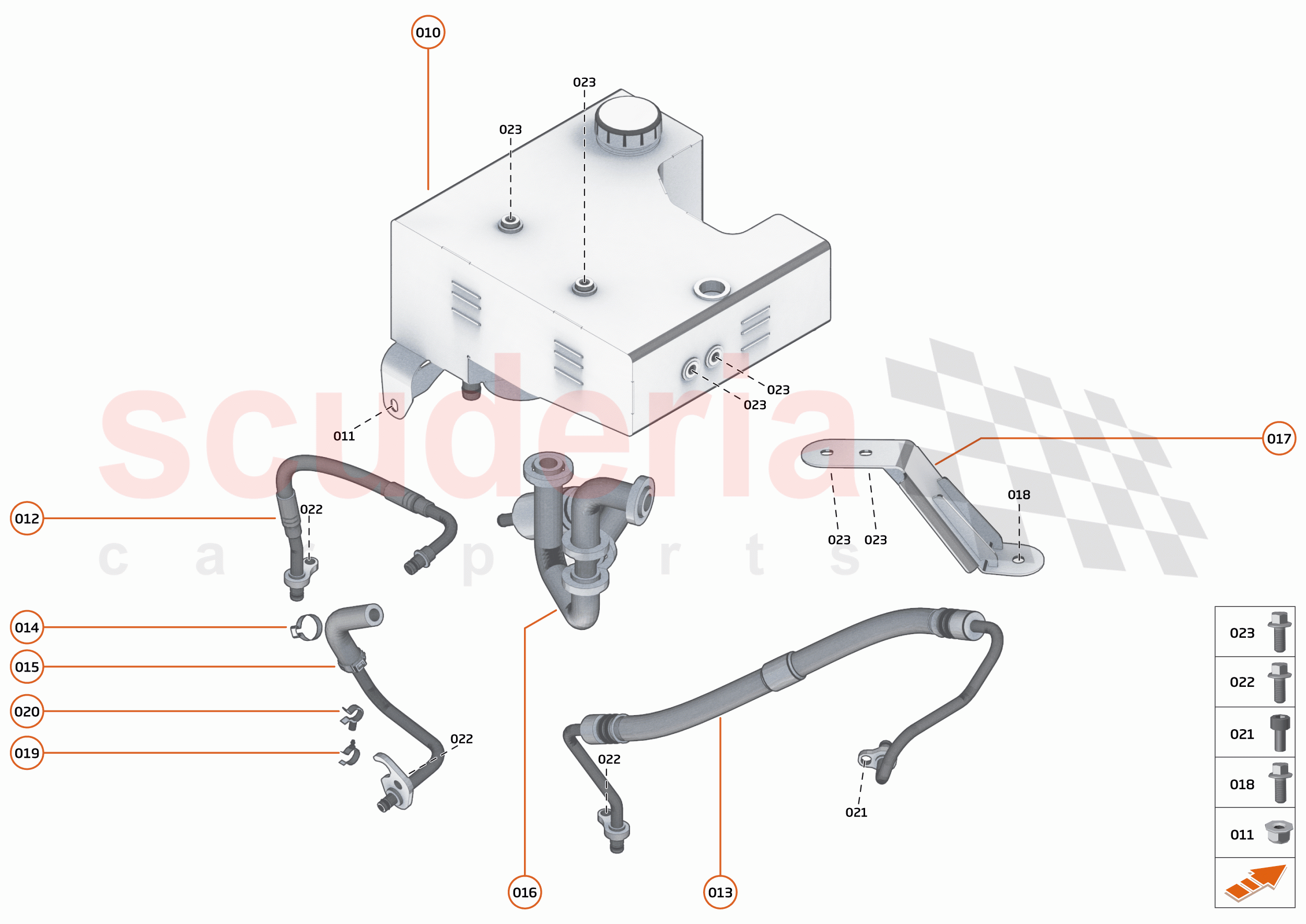 20 - STEERING - 20.1 - STEERING FLUID SYSTEM of McLaren McLaren Speedtail